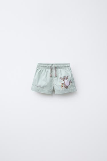 6 MONTHS-6 YEARS/ THE JUNGLE BOOK © DISNEY SWIM SHORTS - Light green by Zara - Image 0