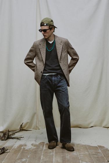 AARON LEVINE X ZARA VIBRAM® SOLE SUEDE LOAFERS - Bronze by Zara