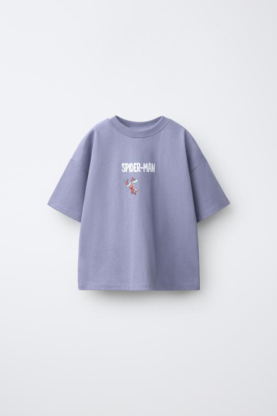 SPIDER-MAN © MARVEL T-SHIRT - Light blue by Zara - Image 0