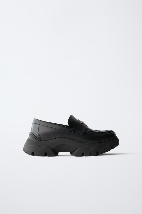 CHUNKY LOAFERS - Black by Zara - Image 0