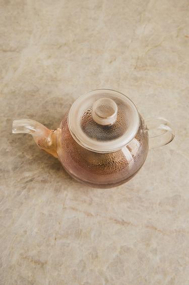 BOROSILICATE INFUSER TEAPOT - Transparent by Zara