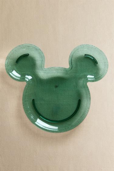 CHILDREN'S MICKEY & MINNIE ©DISNEY PLATE - Green by Zara