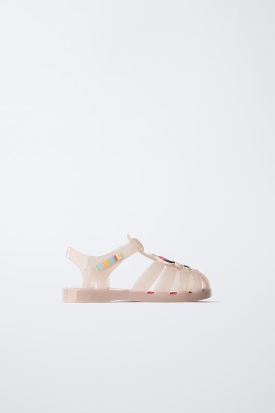 MINNIE MOUSE © DISNEY CAGE SANDALS - Sand Brown by Zara - Image 0