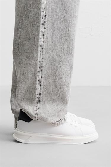 CHUNKY SOLE TRAINERS - White by Zara - Image 0