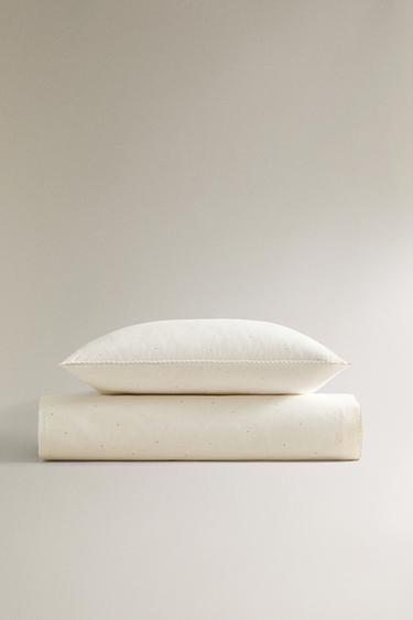 CHILDREN'S MOON DUVET COVER - Light grey by Zara - Image 0