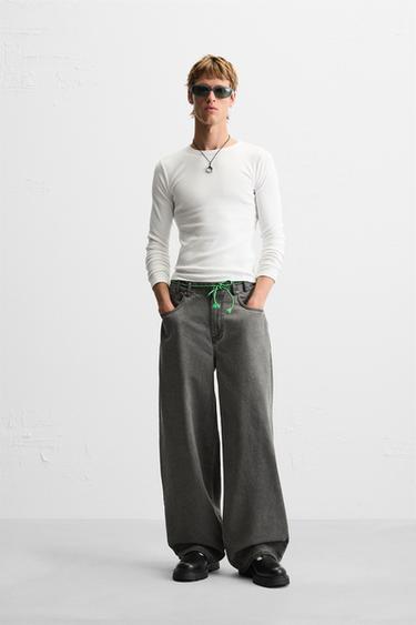 BALLOON FIT JEANS - Grey by Zara - Image 0