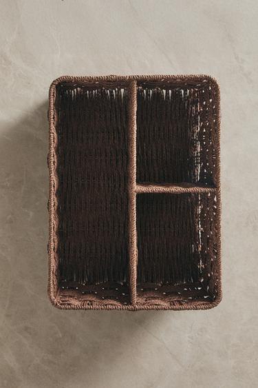 ORGANISER BASKET - Brown by Zara