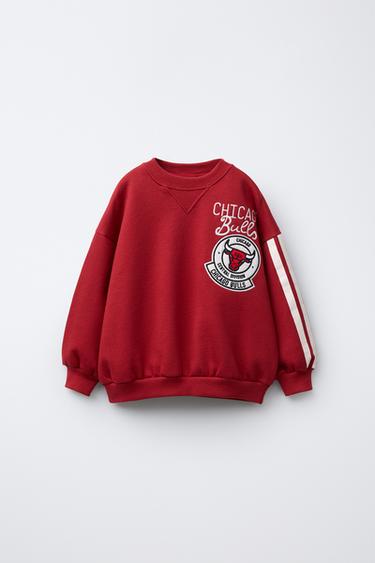 NBA - CHICAGO BULLS SWEATSHIRT - Burgundy by Zara