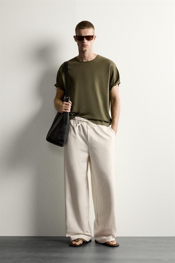 COMBINED WAIST JOGGER TROUSERS - White by Zara - Image 0