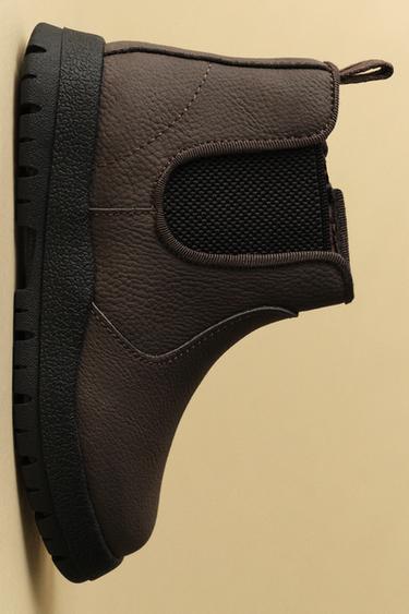 STRETCH BOOTS - Brown by Zara