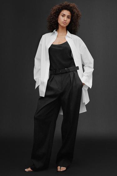 SILK CAMISOLE TOP 50TH ANNIVERSARY - Black by Zara