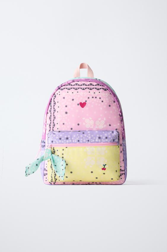 PAISLEY PRINT BACKPACK - Multicoloured by Zara - Image 0