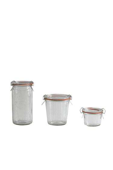 WECK JAR WITH AIRTIGHT LID - Transparent by Zara