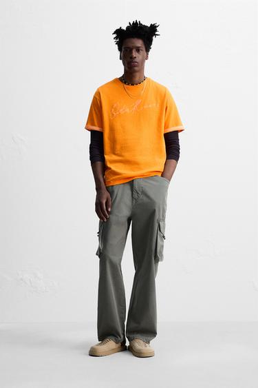 © OTIS KWAME KYE QUAICOE SIGNATURE T-SHIRT - Orange by Zara - Image 0