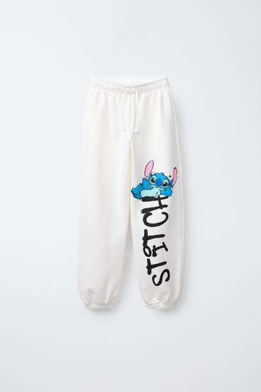 LILO & STITCH © DISNEY JOGGER TROUSERS - Oyster-white by Zara - Image 0