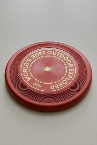 FRISBEE WITH RAISED DESIGN - Red by Zara