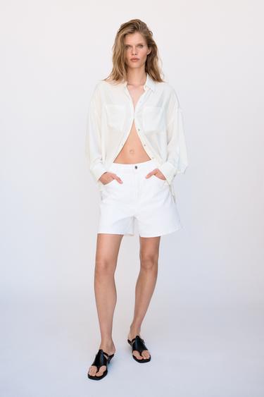 OVERSIZED SHIRT - White by Zara