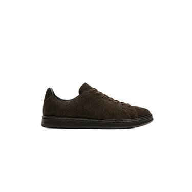 LEATHER TRAINERS - Brown by Zara