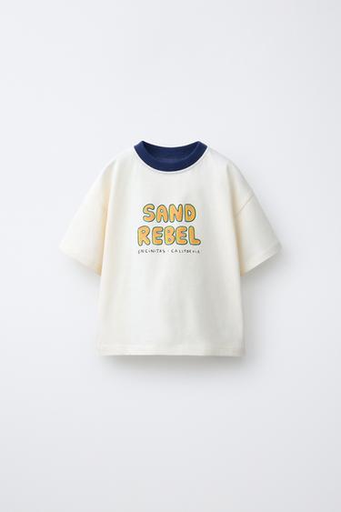 PELICAN PRINT T-SHIRT - Mid-ecru by Zara