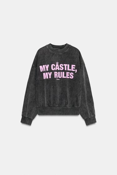 DISNEY© WASHED SWEATSHIRT - Anthracite grey by Zara