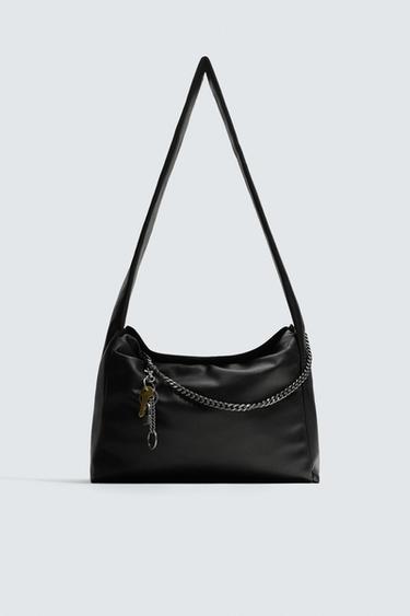 CHAIN CROSSBODY BAG - Black by Zara - Image 0