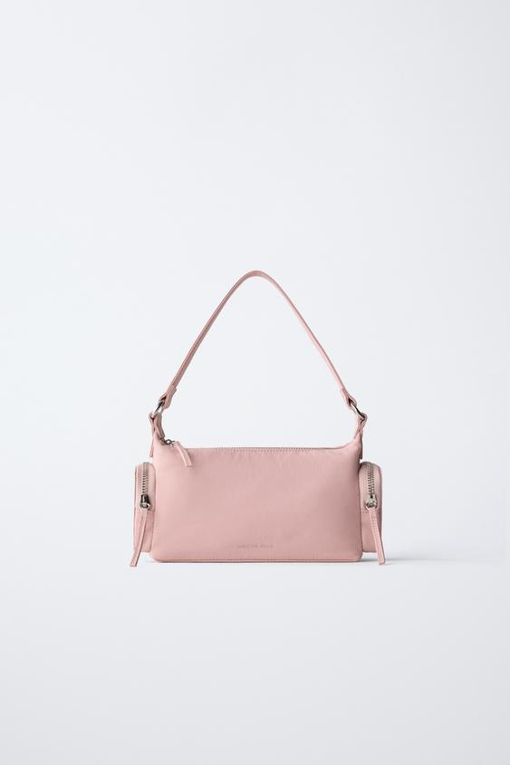 POCKET SHOULDER BAG - Pink by Zara - Image 0