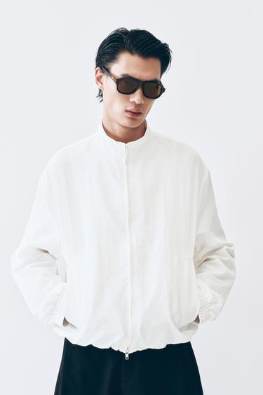 LIGHTWEIGHT TECHNICAL JACKET - White by Zara