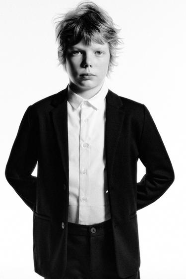 DETACHABLE SATIN BOW TIE SHIRT - White by Zara