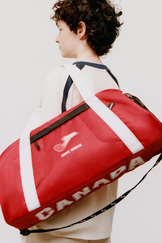 JOMA® MUNDIAL CANADA BOWLING BAG - Red by Zara - Image 0