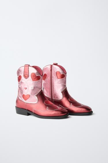 FANTASY COWBOY BOOTS - Pink by Zara