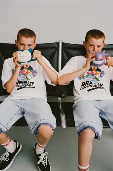 POKÉMON ™ PRINTED T-SHIRT - White by Zara