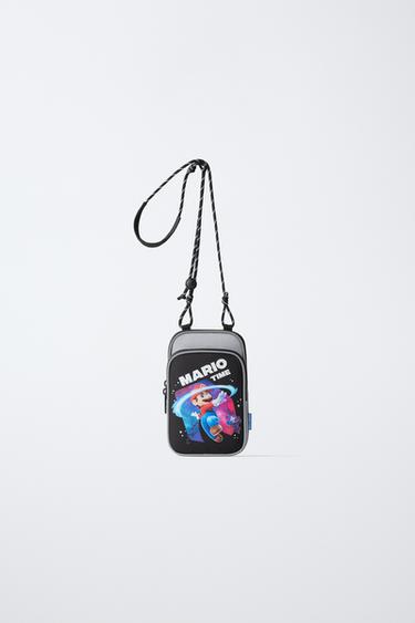 SUPER MARIO BROS™ AND LUIGI™ © NINTENDO CROSSBODY BAG - Grey by Zara