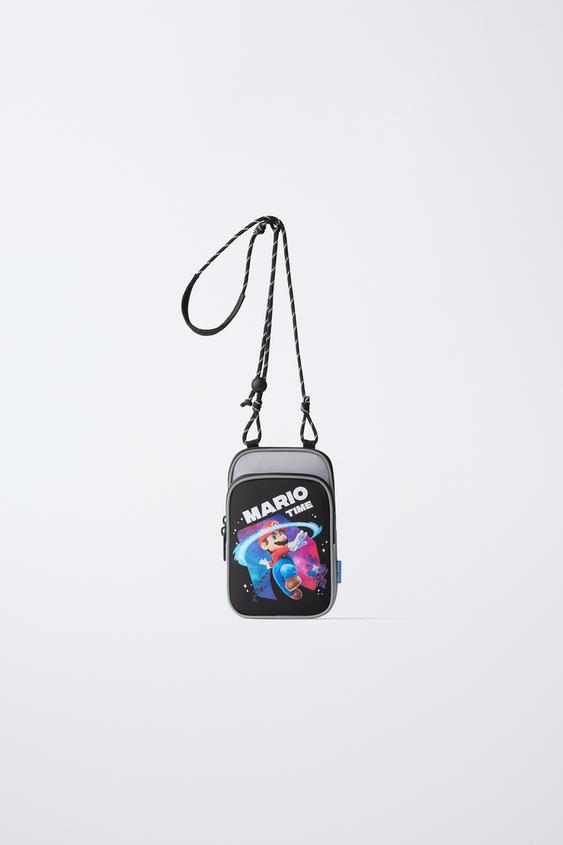 SUPER MARIO BROS™ © NINTENDO CROSSBODY BAG - Grey by Zara - Image 0