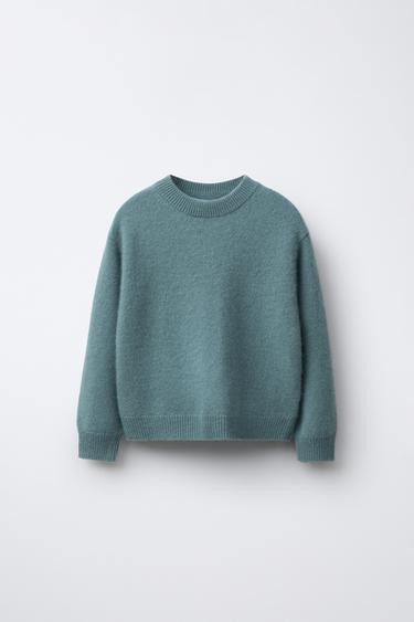 100% CASHMERE JUMPER BENSIMON X ZARA - dusty blue by Zara