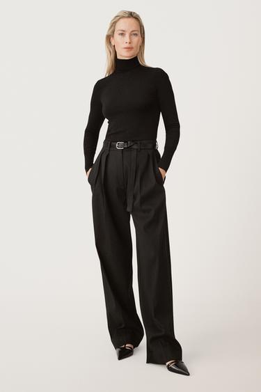 WOOL BLEND SWEATER 50TH ANNIVERSARY - Black by Zara - Image 0