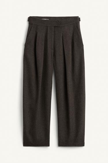 PLTD WL TRSRS - Brown by Zara