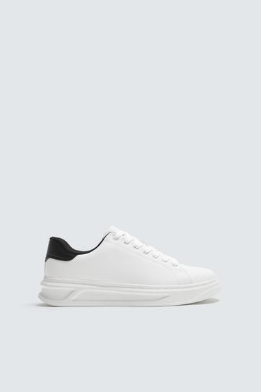 CHUNKY SOLE TRAINERS - White by Zara