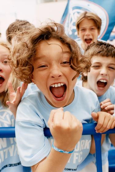 NEW YORK CITY MLS © T-SHIRT - Light blue by Zara