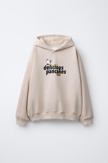 POCHACCO © SANRIO HOODIE - Ecru by Zara