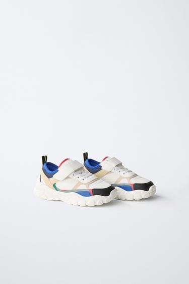 MULTI-PIECE TRAINERS - White by Zara