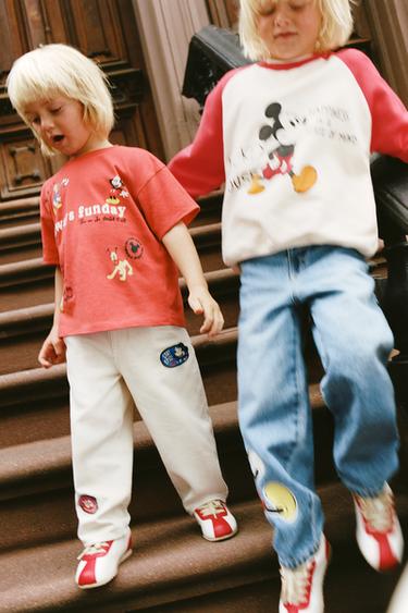 MICKEY MOUSE © DISNEY SWEATSHIRT - Red / White by Zara