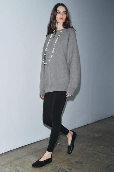 POLYAMIDE LEGGINGS - Black by Zara - Image 0