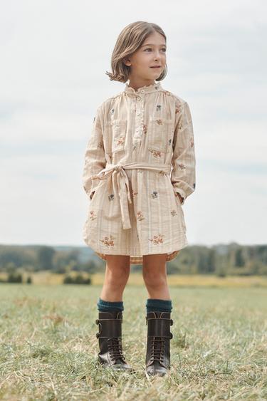 LIMITED EDITION LEATHER LACE-UP BOOTS - Brown by Zara