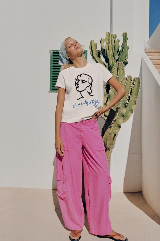 HENRI MATISSE T-SHIRT - White by Zara - Image 0