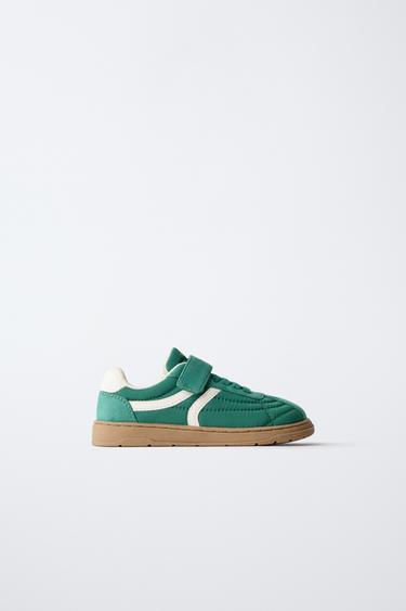 RETRO BAREFOOT SNEAKERS - Green by Zara