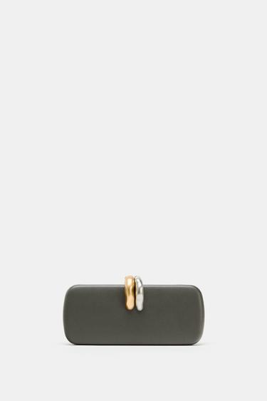 METAL DETAIL HARD CASE - Grey by Zara