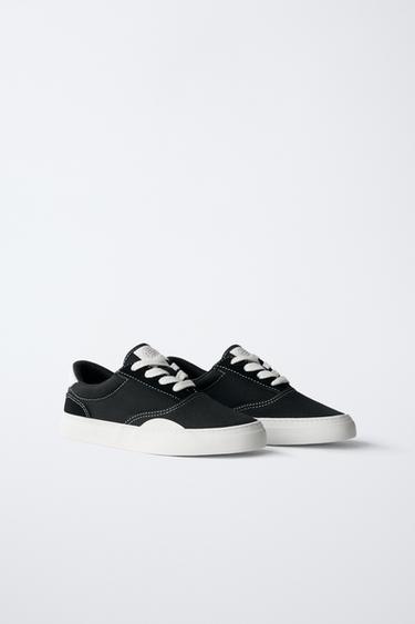 SKATER SNEAKERS - Black by Zara