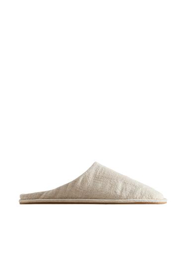 RAMIE SLIPPERS - Beige by Zara