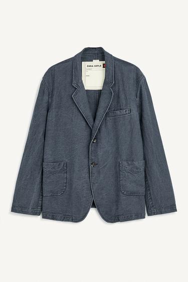 WSHD BLZR - Faded blue by Zara