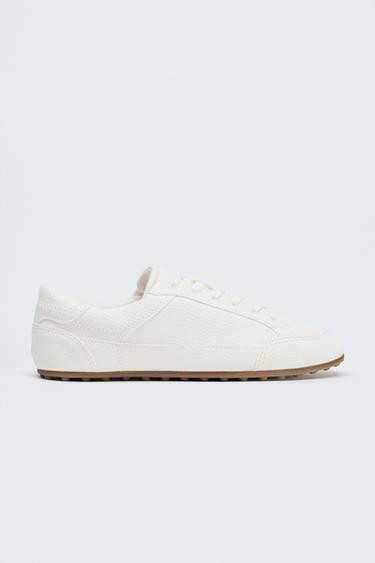 DERBY TRAINERS - White by Zara